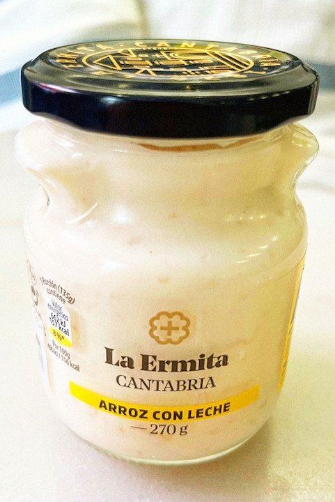 Arroz con leche La Ermita